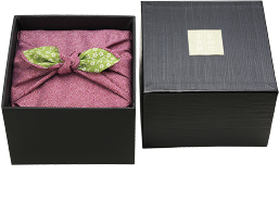 梅柄の風呂敷と気品ある漆黒の貼り箱入れてお届けします。 | 白磁器二段重　特選ギフト　内容 | ・白磁器　うすじお味梅　500ｇ 塩分約9％ | ・白磁器　はちみつ梅　500ｇ 塩分約8％